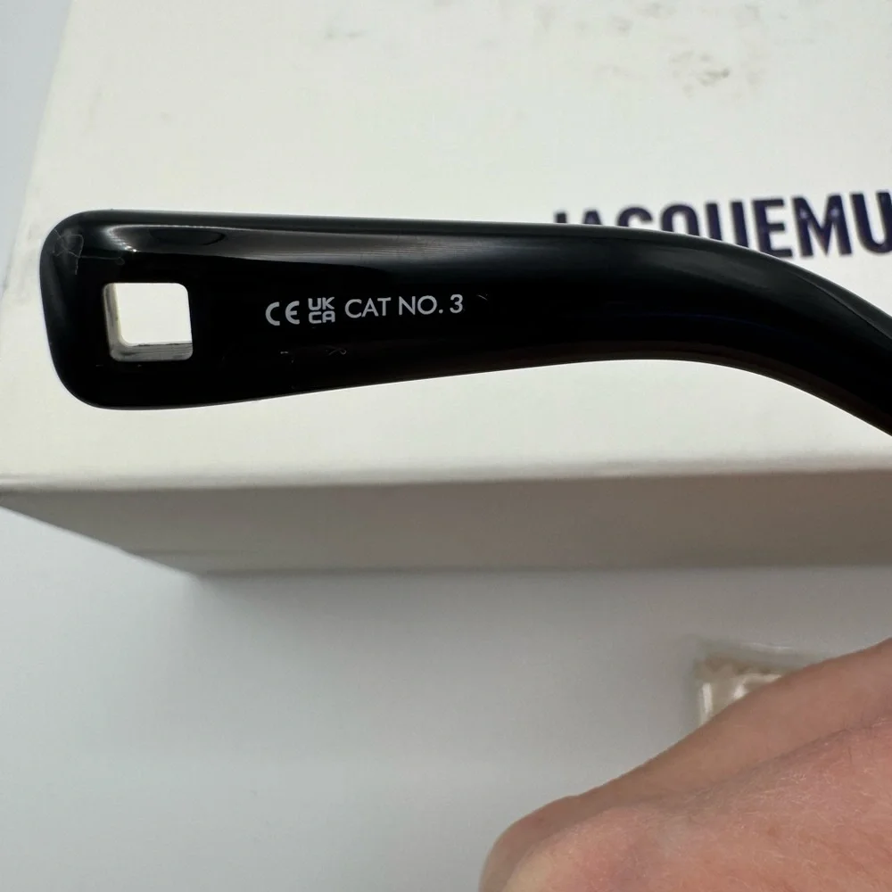 Jacquemus The Pasadena Black Sunglasses 58/1 - Picture 4 of 9